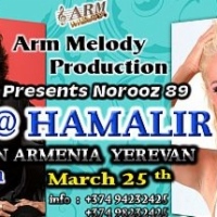Shahram and Shohreh Solati in Norooz Concert in Armenia