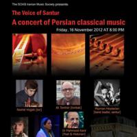 Voice of Santur (XVI): A Multicultural Concert of Iranian & Greek Music