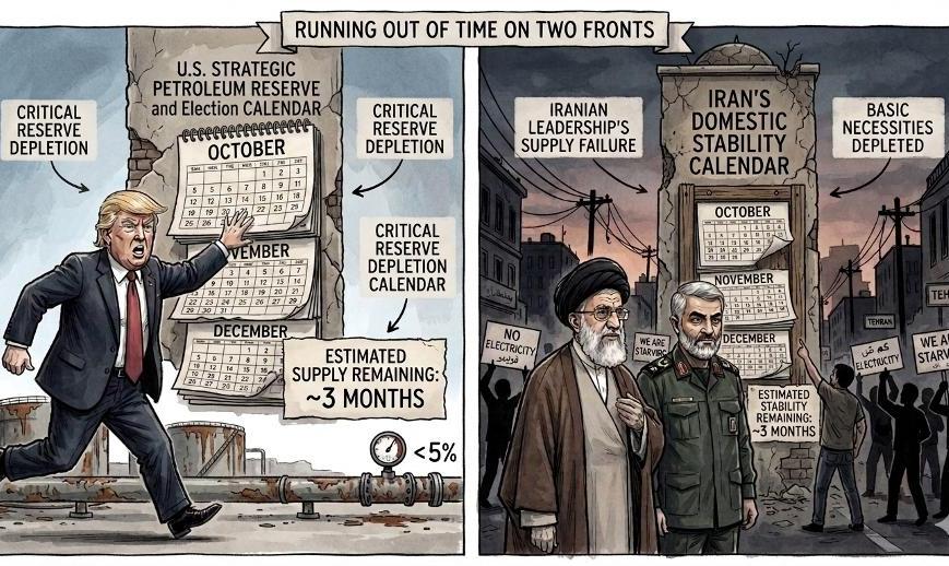 Who is Winning the Clock? Miscalculations in Iran-US War
