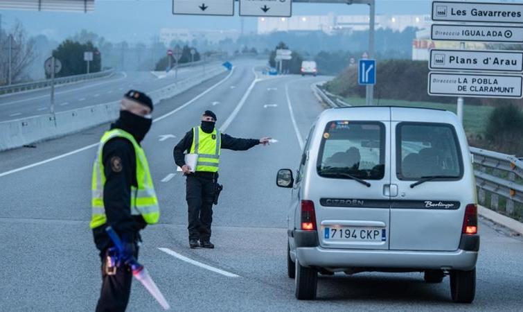 تعطیلی اماکن عمومی غیر ضروری در فرانسه٬ قرنطینه سراسری در اسپانیا