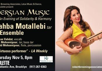 Sahba Motallebi & Ensemble: An ...