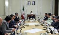 (تصاویر) روحانی در ستاد ویژه حادثه «منا»