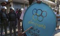 (تصاویر) اعتراض برزیلی‌ها به برگزاری المپیک