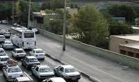 ترافیک در آزادراه کرج-تهران/باران در جاده های شمالی و غربی