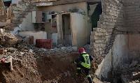 (تصاویر) ریزش کوه در اهواز جان ۲ کودک را گرفت