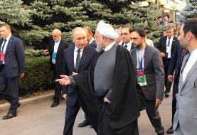 گفت‌وگوی روسای جمهوری ایران و روسیه درباره ابتکار «صلح هرمز»