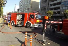 پریدن مردی از پنجره طبقه سوم به دلیل آتش‌سوزی در اتاق خواب