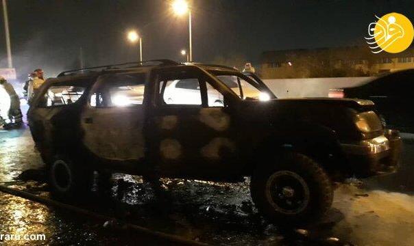 یک کشته و ۴ زخمی در تصادف اتوبان تهران-قم