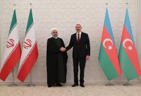 دیدار روسای جمهور ایران و آذربایجان