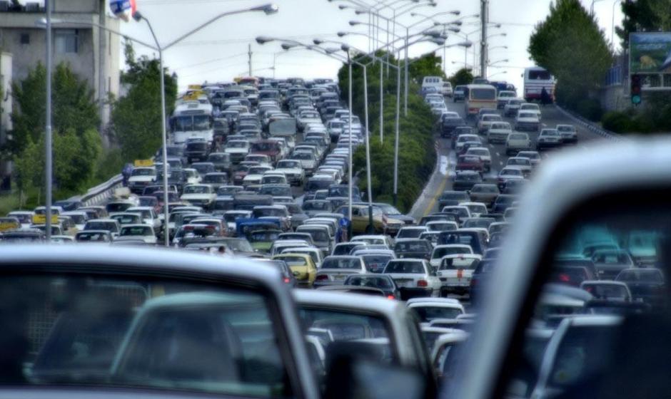 ترافیک نیمه سنگین در ورودی‌های شهر تهران