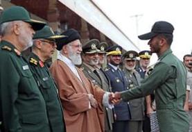مراسم مشترک دانش‌آموختگی دانشجویان دانشگاه‌های افسری ارتش در دانشگاه پدافند هوایی خاتم‌الانبیاء