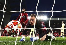 دروازه‌های آنفیلد کابوس بهترین گلرهای جهان/عکس