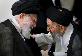 عکس دیده نشده آیت‌الله میرمحمدی در کنار رهبر انقلاب