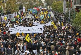 سخنرانی سرلشکر موسوی در مراسم ۱۳ آبان | آمریکا با سرعت به سقوط نزدیک می‌شود