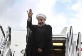 روحانی توکیو را به مقصد تهران ترک کرد