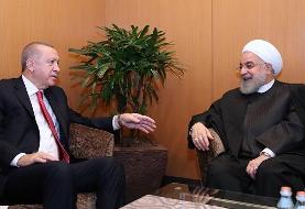 روحانی خواستار همکاری‌های بیشتر ایران و ترکیه با دولت سوریه شد