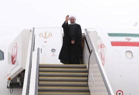 روحانی توکیو را به مقصد تهران ترک کرد