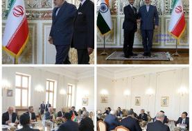 دیدار وزیر خارجه هند با ظریف