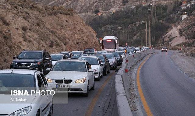 جاده کرج - چالوس بازگشایی شد