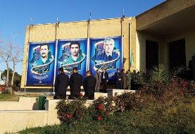 پیکر شهید «محمدرضا رحمانی» خلبان میگ ۲۹ ارتش تشییع شد