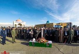 تشییع پیکر خلبان شهید رحمانی