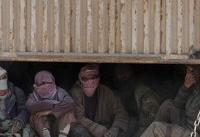 Truckloads of civilians leave Islamic State enclave in Syria