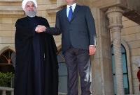 استقبال رسمی رئیس جمهور عراق از روحانی