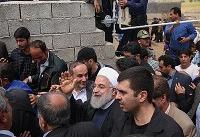 ویدئو /سخنرانی رئیس‌جمهور در جمع مردم سیل زده پلدختر