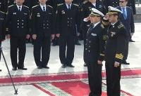 ناوگروه نیروی دریایی ارتش در قزاقستان پهلو گرفت