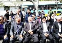 حضور وزیر ورزش در مراسم گلریزان جامعه ورزش برای کمک به سیلزدگان