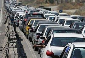 ترافیک سنگین و نیمه سنگین در جاده‌های شمالی