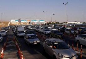 ترافیک سنگین در ورودی‌های شرقی پایتخت