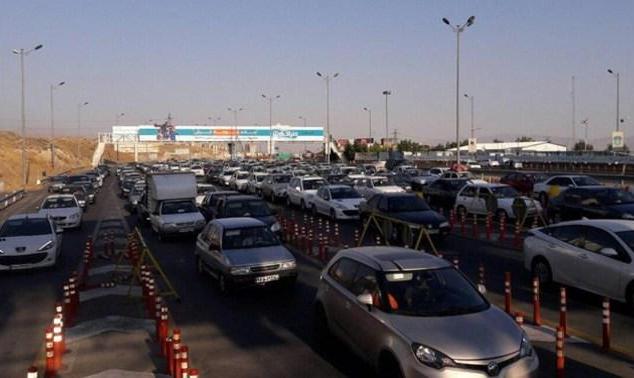 ترافیک سنگین در ورودی‌های شرقی پایتخت