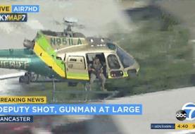 Latest: Mayor: Deputy hit with bullet from nearby building