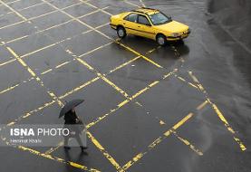 بارش پراکنده باران در برخی نقاط کشور