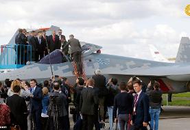 (تصاویر) پوتین و اردوغان در نمایشگاه هوافضای ماکس-۲۰۱۹