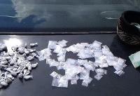 دستگیری یک موتورسوار آنلاین به اتهام حمل نیم کیلو هروئین