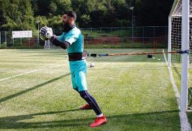 بیرانوند در تمرین پرسپولیس حاضر شد