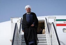 روحانی وارد نیویورک شد