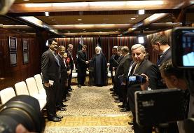 (تصاویر) دیدار روحانی با نخست‌وزیر پاکستان در نیویورک