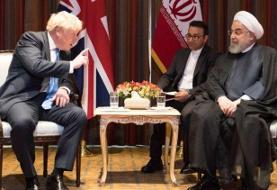 دعوت بوریس جانسون از روحانی برای سفر به لندن