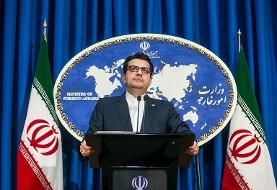 سخنگوی وزارت خارجه: هدف انگلیس جلوگیری از موفقیت طرح صلح ایران است
