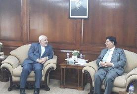 دیدار ظریف با همتای بنگلادشی‌اش