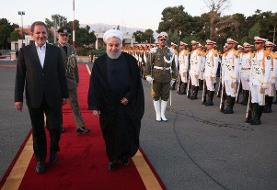 رئیس جمهور ایران را به مقصد ارمنستان ترک کرد