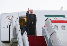 رئیس‌جمهور تهران را به مقصد ارمنستان ترک‌کرد
