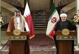 روحانی:کمیسیون ایران و قطر تشکیل می شود/امیرقطر: به قطرکمک کردید