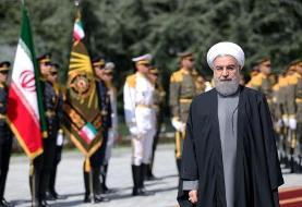 استقبال رسمی روحانی از امیر قطر