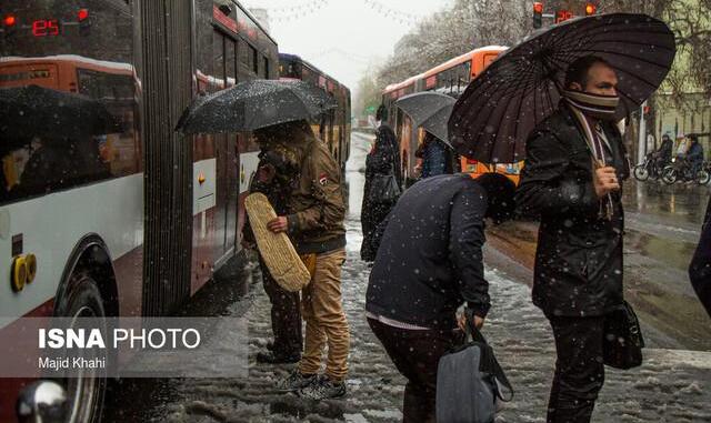 موج جدید بارندگی‌ها از پنج شنبه وارد کشور می‌شود