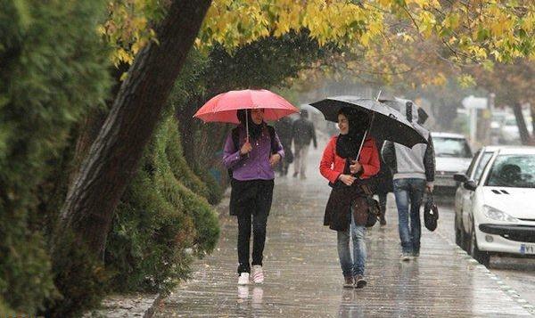 بارش باران در بیشتر مناطق کشور