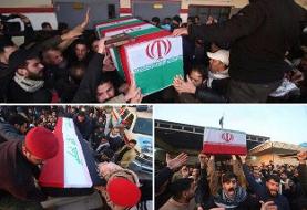 آغاز مراسم تشییع پیکر سردار سلیمانی و همرزمانش از کاظمین